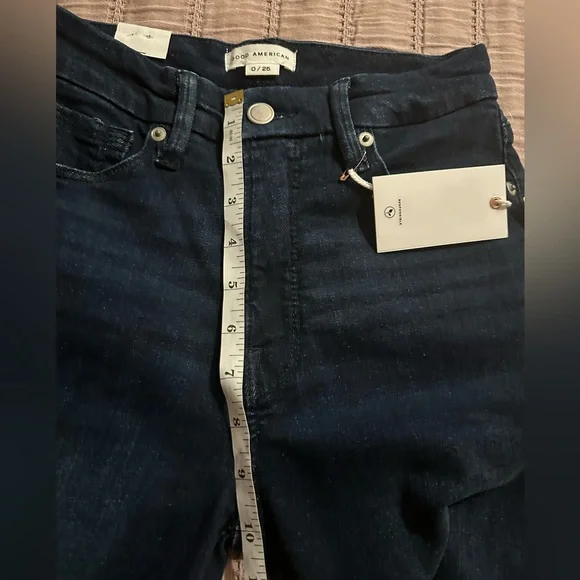 Good American Good Legs Skinny Jeans in Blue224 NWT - Picture 11 of 13